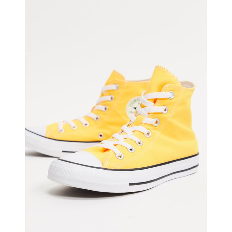 Converse Chuck Taylor All Star Baskets montantes Jaune vif