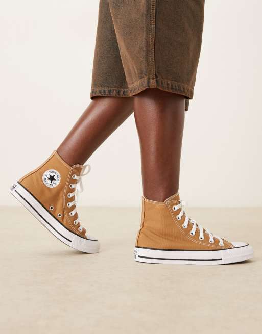 Converse - Chuck Taylor All Star - Baskets montantes - Marron clair