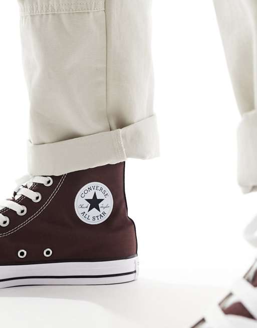 Converse Chuck Taylor All Star Baskets montantes Marron fonc