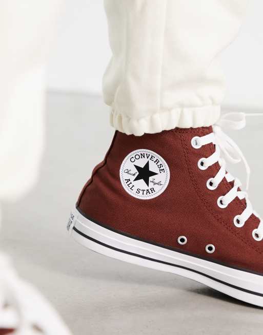 Converse marron outlet haute