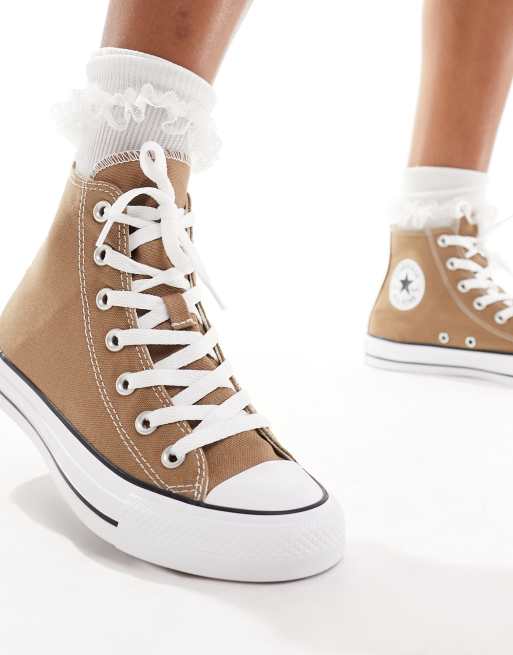 Converse Chuck Taylor All Star Baskets montantes Marron ASOS