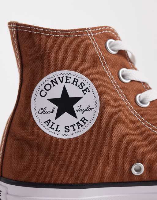 Converse - Chuck Taylor All Star - Baskets montantes - Marron, 4 de 5