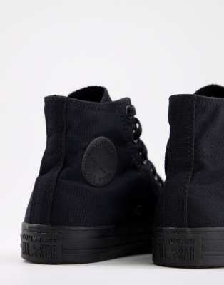 baskets hautes chuck taylor all star hi mono cuir