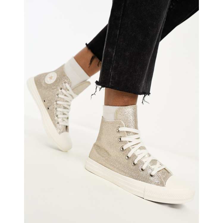 Converse dorée clearance femme