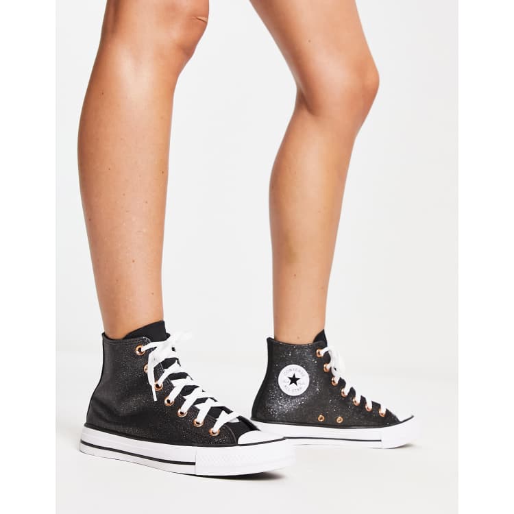 Converse gris pailleté hot sale