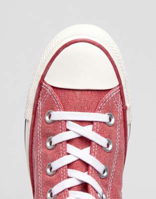 converses rouges montantes
