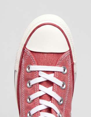 all star montante rouge