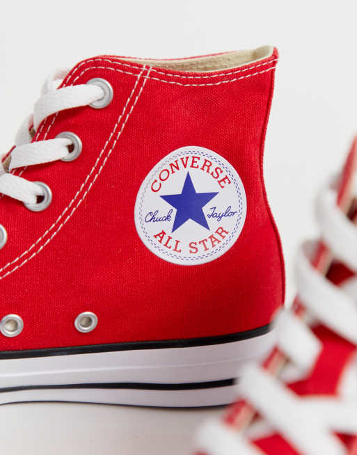 Converse Chuck Taylor All Star Baskets montantes Rouge