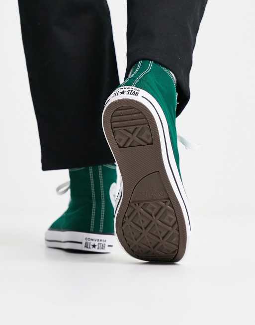 Converse haute store verte foncé