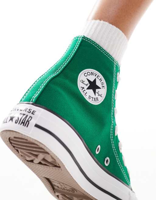 Converse Chuck Taylor All Star Baskets montantes Vert ASOS