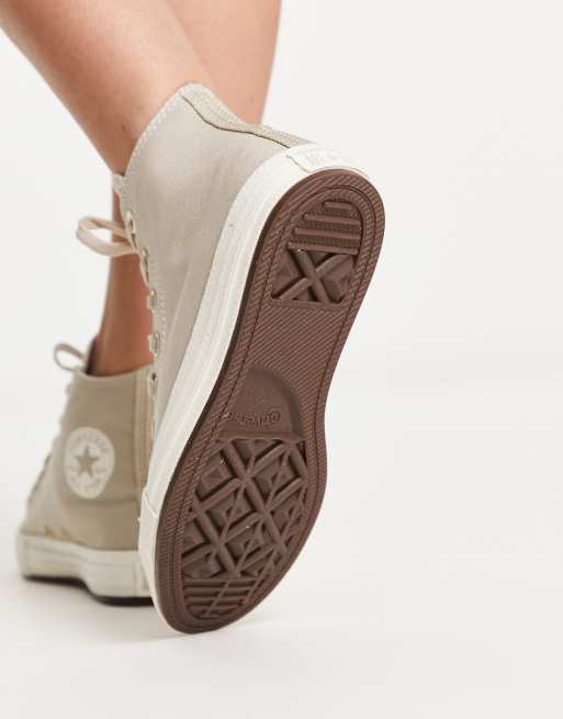 Converse femme shop taupe