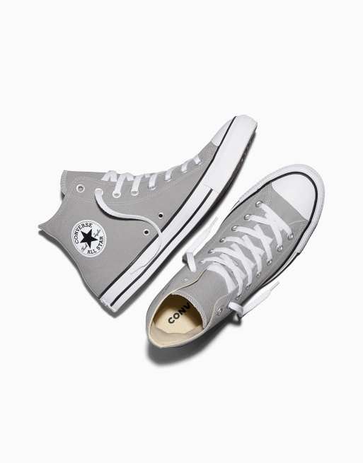 Converse Chuck Taylor All Star canvas in grijs, 3 van 4