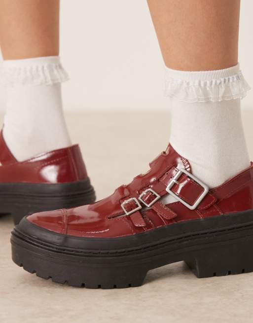 Converse - Chuck Taylor All Star - Chaussures babies à plateforme - Bordeaux, 3 de 5