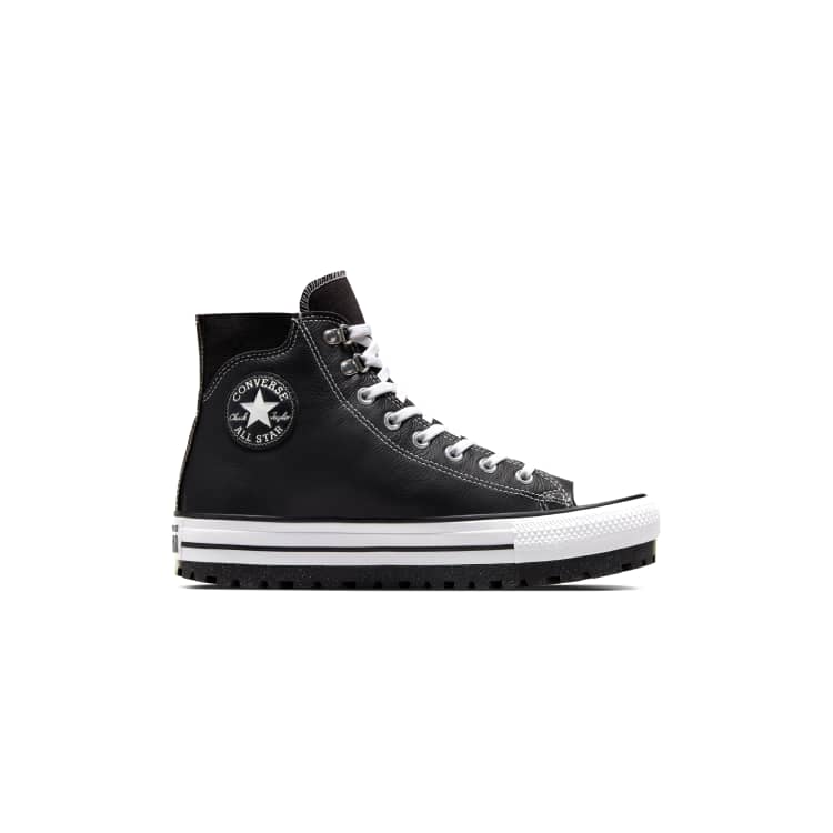 Sneaker Converse Schwarz Silber Chuck Taylor All Star Lift