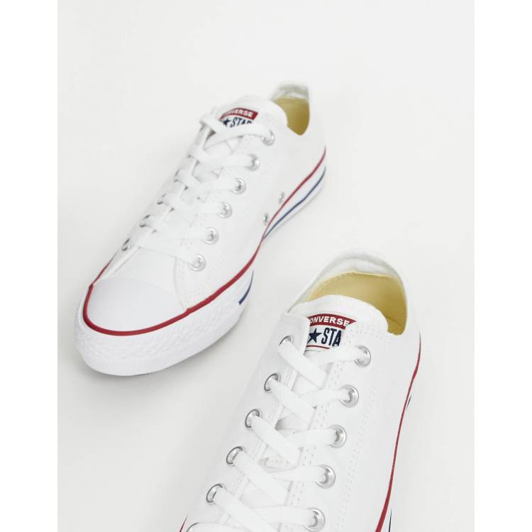 Converse blanche clearance basse chuck taylor