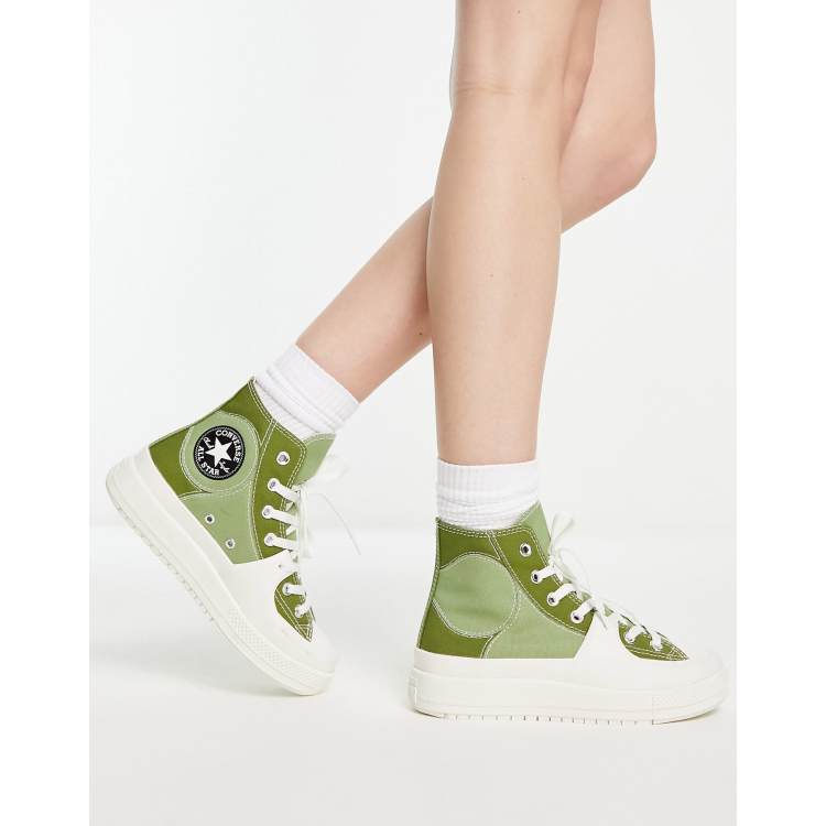 Converse kaki coeur sale