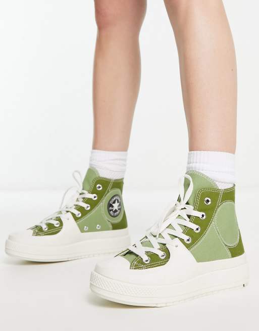 Converse all star outlet kaki femme