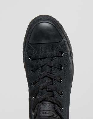 converse chuck taylor all star core black mono trainers