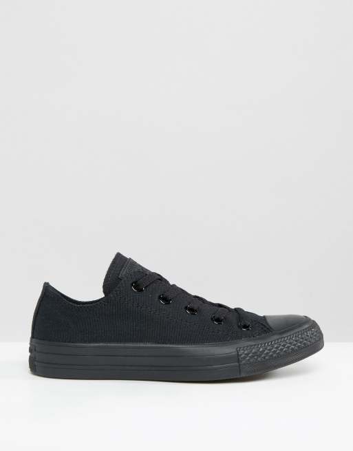 Converse chuck taylor all star core black mono trainers shop