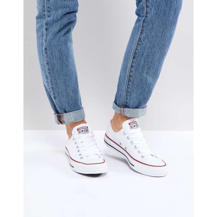 Chuck taylor all star core ox blanc optical femme outlet