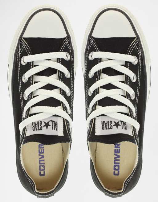 Converse - Chuck Taylor All Star core ox - Sneakers nere, 3 di 4