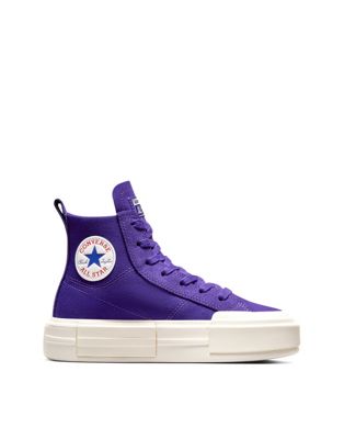 Converse Chuck taylor all star cruise canvas & suede in court purple/court purple