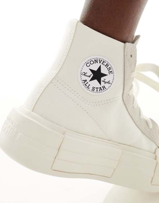 Converse Chuck Taylor All Star Cruise Hi platform sneakers in off