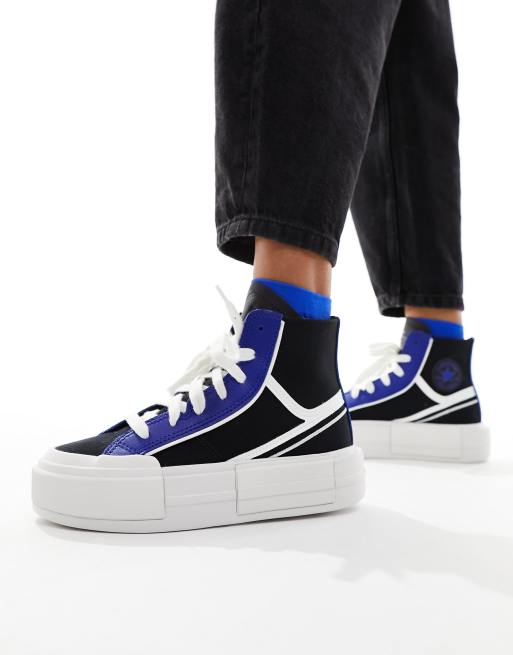 Converse – Chuck Taylor All Star Cruise Hi – Racer-Sneaker in Blau und Schwarz