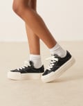 [Converse] Converse Chuck Taylor All Star Cruise Ox sneakers in black 46 BLACK