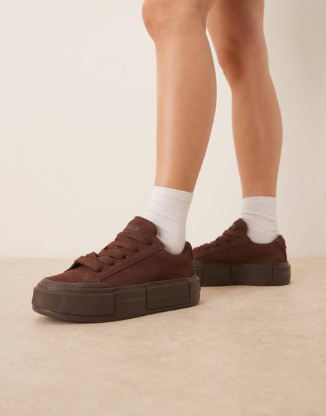 Converse Chuck Taylor All Star Cruise Ox trainers in brown - view 1