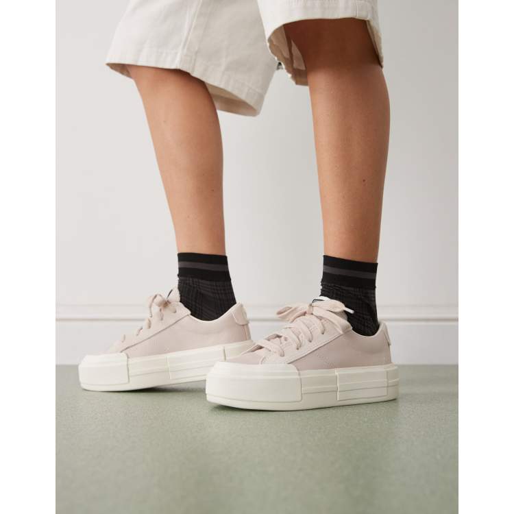 国内配送 CONVERSE ALL STAR PLTS BACK RIBBON HI SMOKY BEIGE NEW Converse Chuck Taylor All Star Bow Mossy Sloth Green