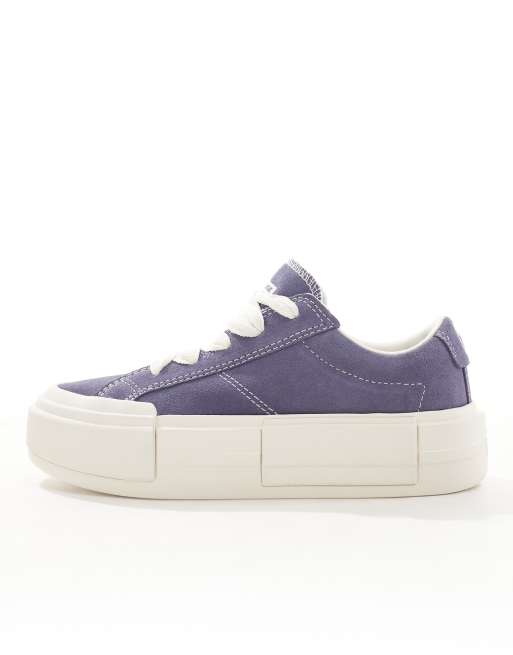 Lilac suede converse hotsell