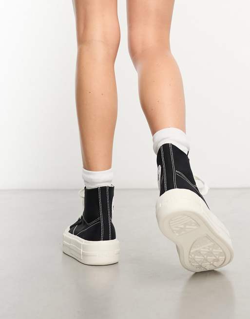 Converse – Chuck Taylor All Star Cruise – Svarta höga platåsneakers, 3 av 4