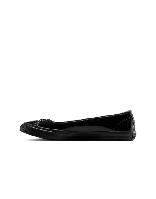 Converse Chuck Taylor All Star dainty ballet flats in black, 2 of 4