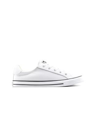 Converse Chuck taylor all star dainty lucky in white/black/white - view 1