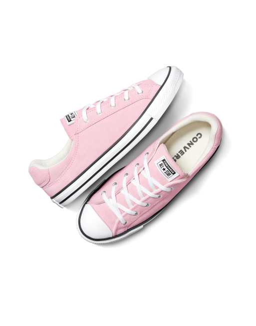 Converse Chuck Taylor All Star dainty lucky trainers in pink, 2 of 4