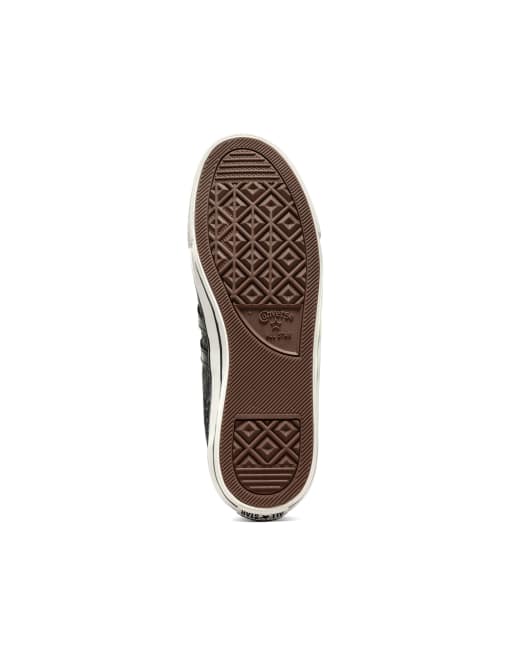 Converse Chuck Taylor All Star dainty mary jane sneakers in black glitter, 3 of 4