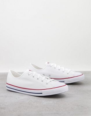 Chaussures Converse - Chuck Taylor All Star Dainty Ox - Baskets - Blanc