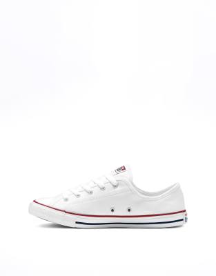 Converse - Chuck Taylor All Star Dainty Ox - Sneaker in Weiß/Rot/Blau