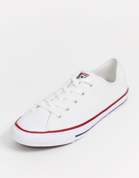 Converse – Chuck Taylor All Star Dainty – Weiße Sneaker