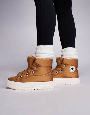 Converse - Chuck Taylor All Star Elements - Stiefel in Braun-Brown