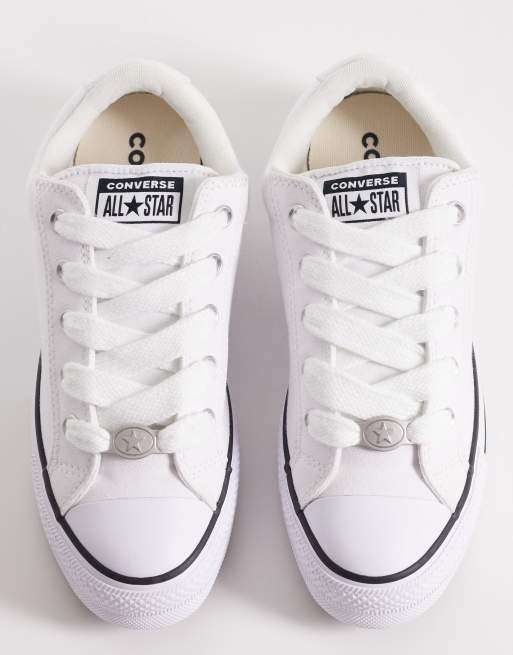 Converse Chuck Taylor All Star Extreme Ox trainers in white, 3 of 5