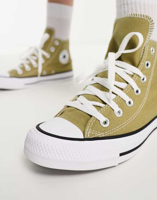 Converse Chuck Taylor All Star Fall Tone Hi sneakers in beige