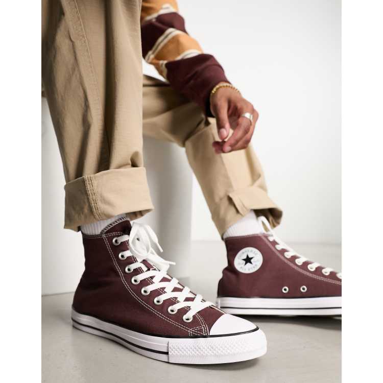 Burgundy converse 2025 all star