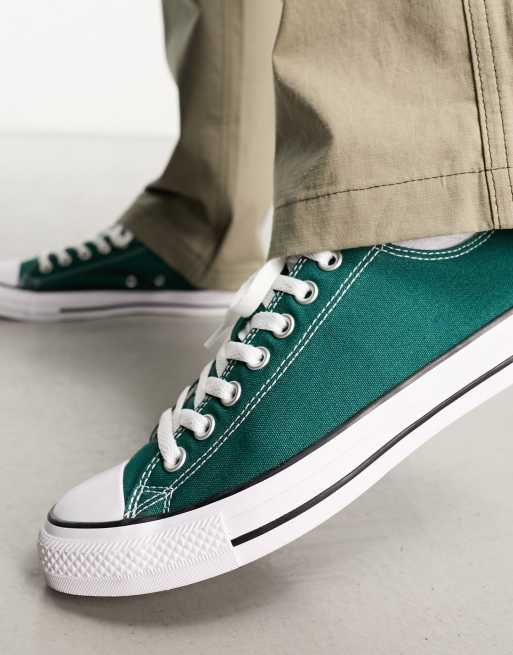 Converse teal store low top