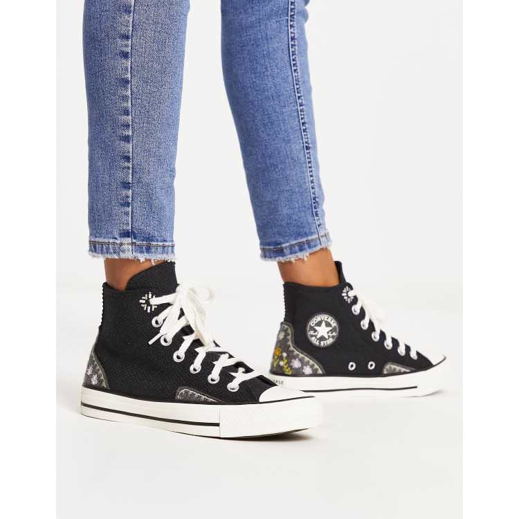 Converse denim clearance floral