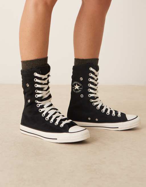 Converse Chuck Taylor All Star Fold Over in black