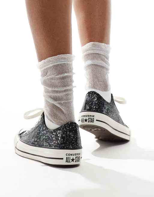 Converse all star ox glitter on sale