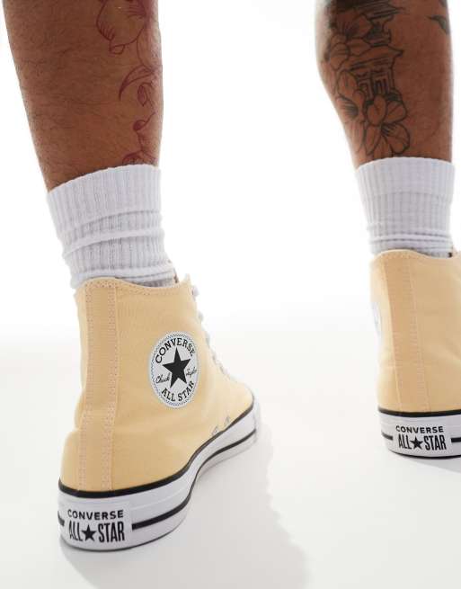 Converse Chuck Taylor - All Star - Gule høje sneakers, 4 af 5