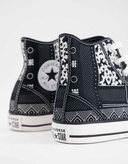 Bandana print outlet converse